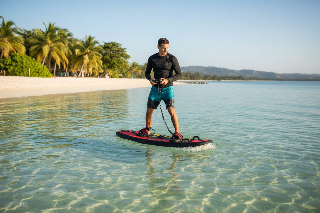 Comment piloter un surf électrique quand on débute ? (10 conseils essentiels)