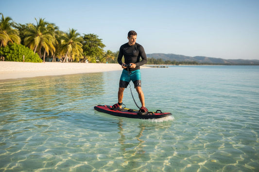 Comment piloter un surf électrique quand on débute ? (10 conseils essentiels)